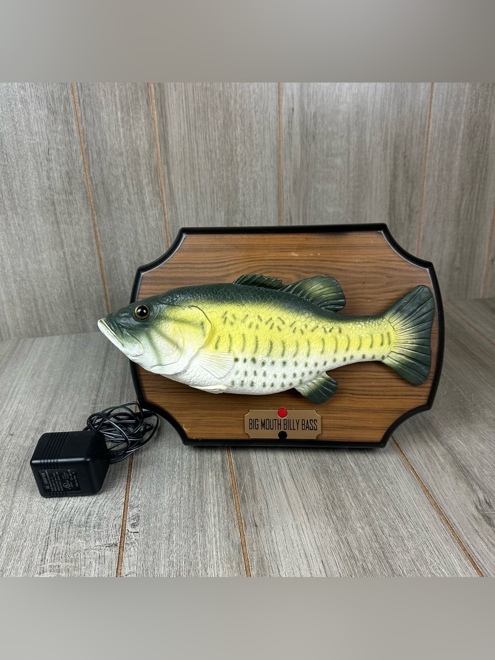 1999 Gemmy Industries Big Mouth Billy Bass Singing Fish Tested Working *READ